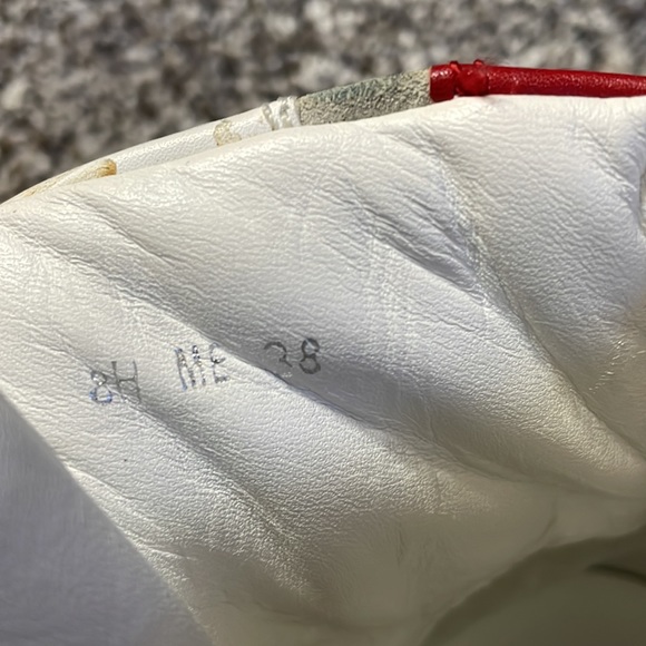 Authentic Christian DIOR high top leather suede sneakers w/ box 38 7 1/2 9 - Picture 11 of 14